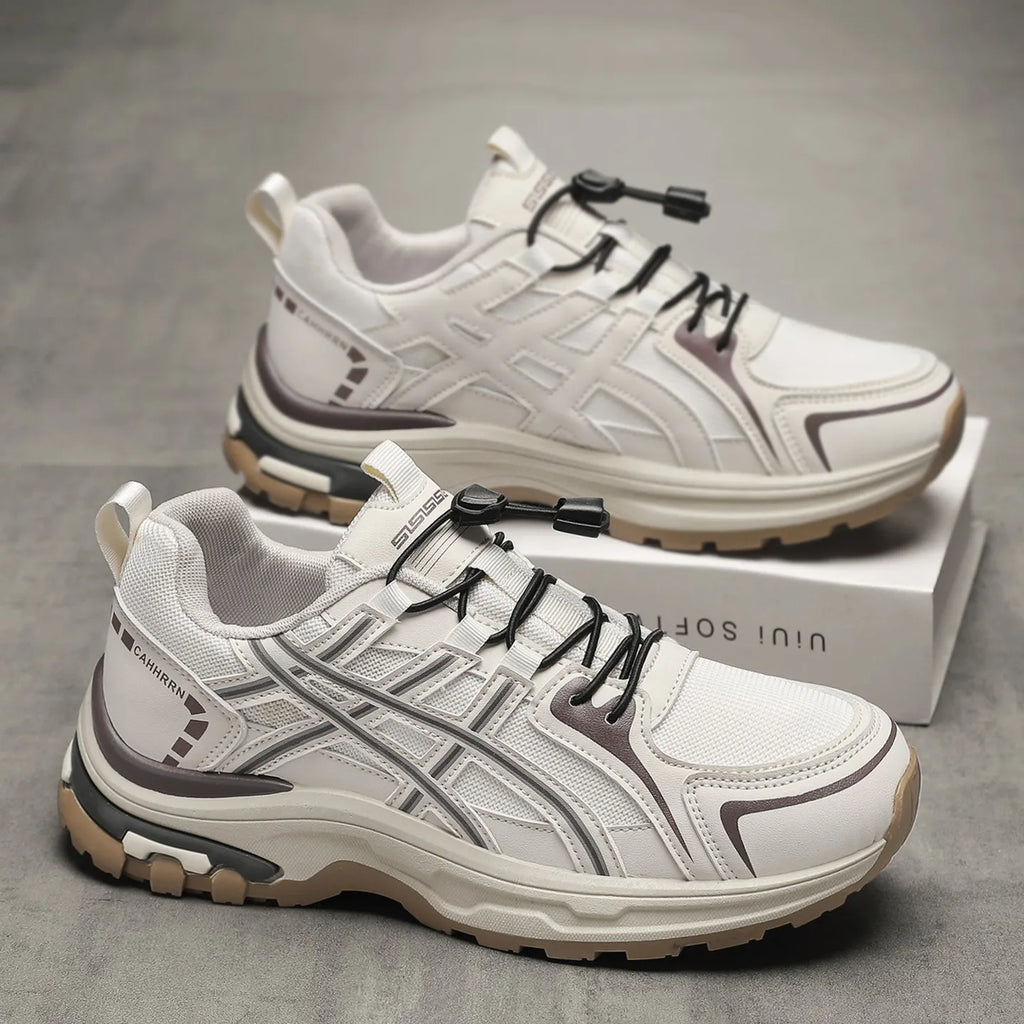 Casual Sneaker Man Comfortable Breathable 2026 New Brand Men's Platform Shoes Classic Stripe Designer Shoes Men Trend Sneakers