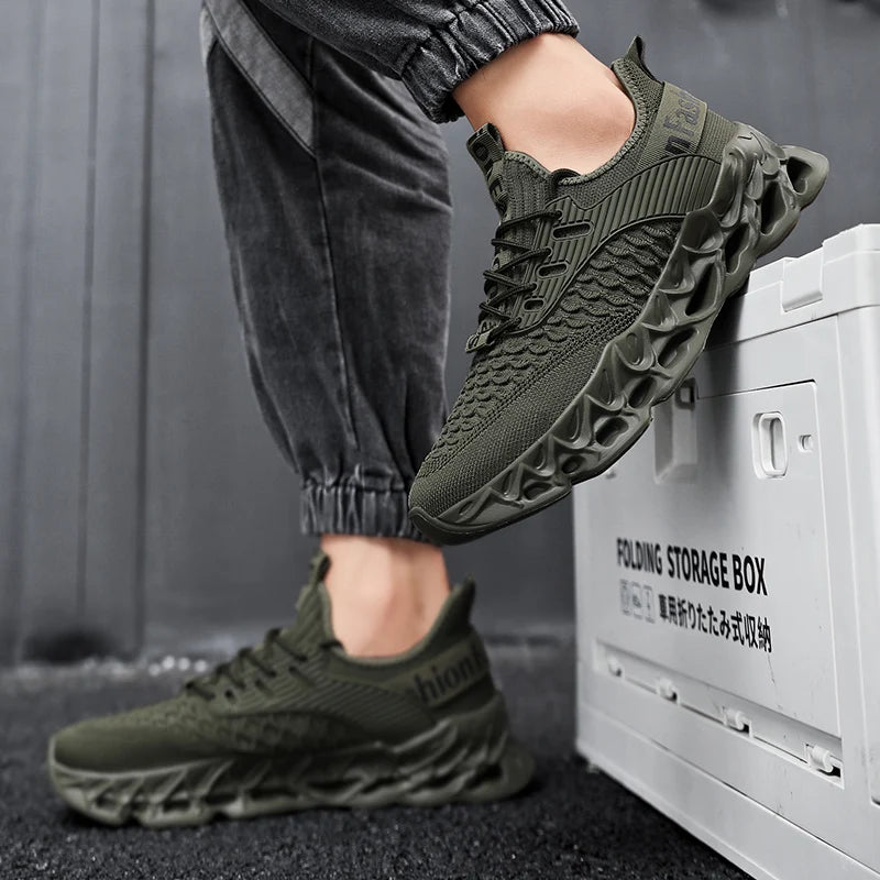 Men's Sneakers Comfortable Men Sport Running Shoes Casual Sneaker Outdoor Breathable Men Training Athletic Gym Sneaker Man Shoes